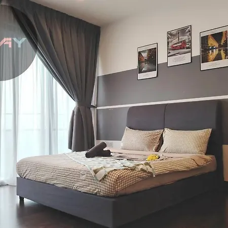 #3113 Almas Suites 2Pax Cozy Neflix 100Mbps Bystay Iskandar Puteri Exterior photo