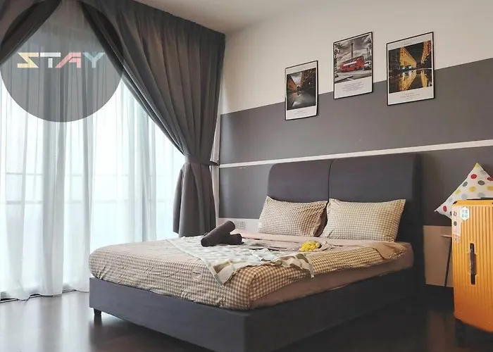 #3113 Almas Suites 2Pax Cozy Neflix 100Mbps Bystay